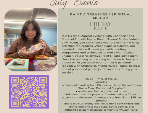 Spiritual Medium Paint N Sip – July 31